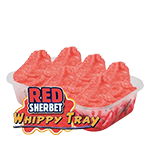 Sherbet Blue Raspberry & Strawberry Whippy Tray 