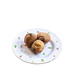 6 Mini Doughnuts & Nutella Tray 