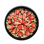 Dairy Milk ,nutella & Strawberries Cookie Dough 