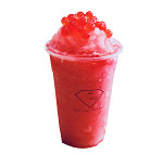 Strawberry With Popping Boba 