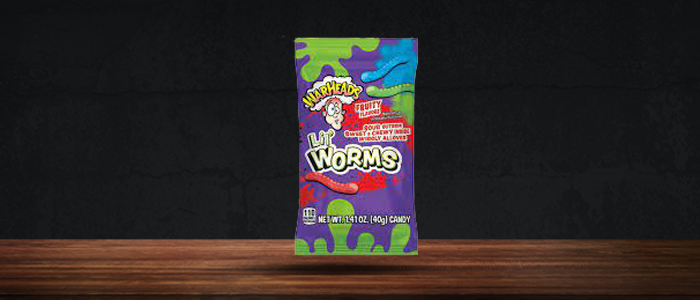 Warheads Lil Worms Theater Box 