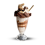White Kinder Bueno Sundae 