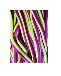 Giant Rhubarb & Custard Lace Cable 