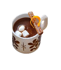 Orange & Cinnamon Hot Chocolate 