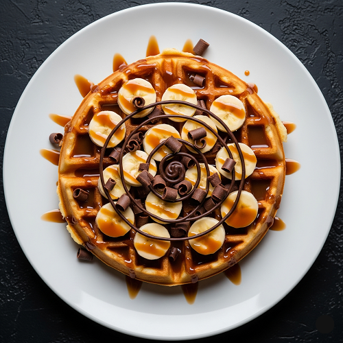 Banoffee Waffle 