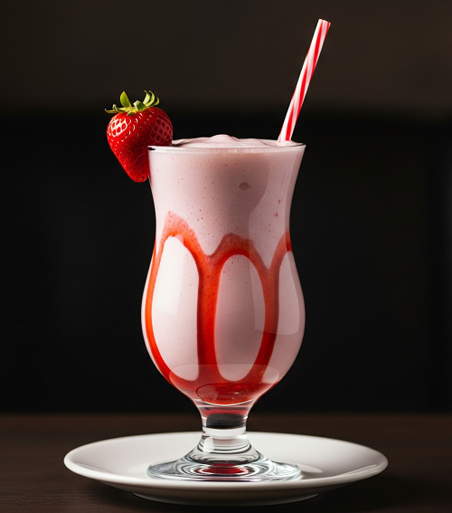 Strawberry Milkshake 600ml 