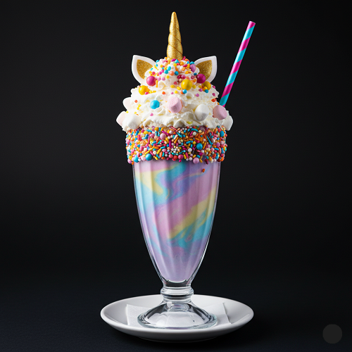 Unicorn Swirl Milkshake 600ml 