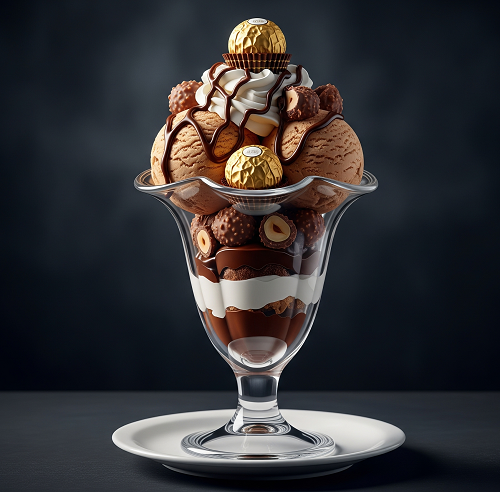 Ferrero Rocher Sundae 