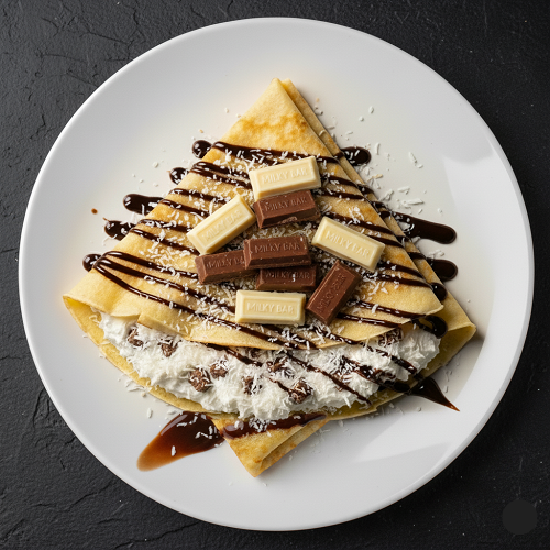 White Twix Crepe 