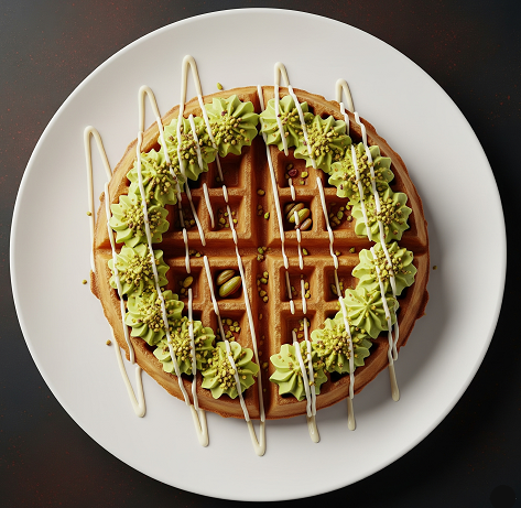 Dubai Kataifi Waffle 